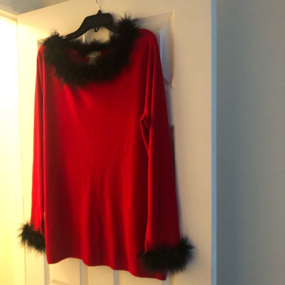 Sweaters - Women’s Red Sweater